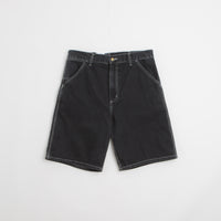 Carhartt Simple Shorts - Black Stone Washed thumbnail