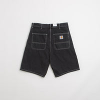 Carhartt Simple Shorts - Black Stone Washed thumbnail