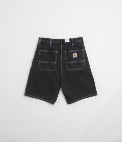Carhartt Simple Shorts - Black Stone Washed