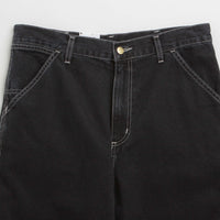 Carhartt Simple Shorts - Black Stone Washed thumbnail