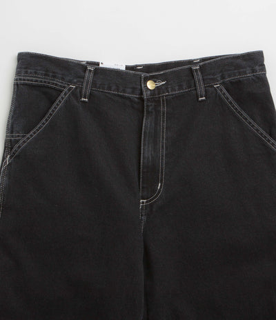Carhartt Simple Shorts - Black Stone Washed