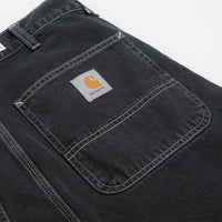 Carhartt Simple Shorts - Black Stone Washed thumbnail