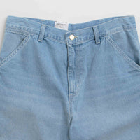 Carhartt Simple Shorts in Blue Light True Washed thumbnail