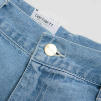 Carhartt Simple Shorts in Blue Light True Washed thumbnail