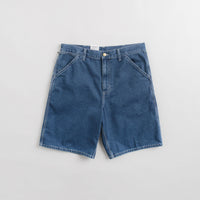 Carhartt Simple Shorts in Blue Stone Washed thumbnail
