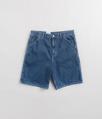 Carhartt Simple Shorts in Blue Stone Washed