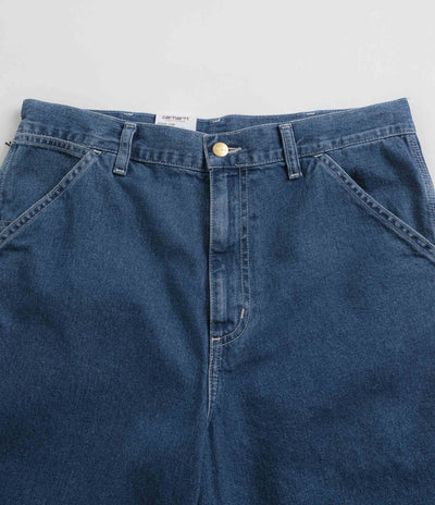 Carhartt Simple Shorts in Blue Stone Washed