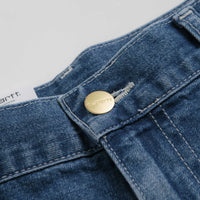 Carhartt Simple Shorts in Blue Stone Washed thumbnail