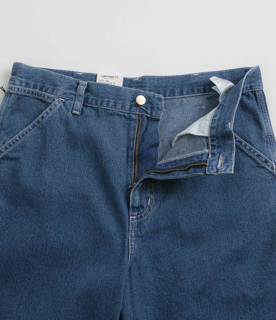 Carhartt Simple Shorts in Blue Stone Washed