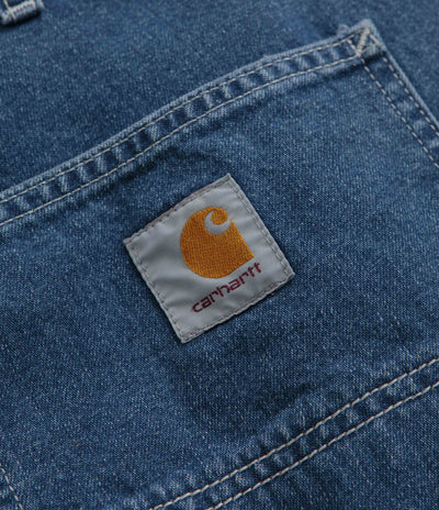 Carhartt Simple Shorts in Blue Stone Washed