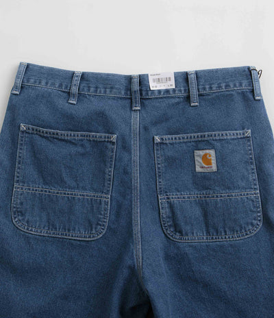 Carhartt Simple Shorts in Blue Stone Washed