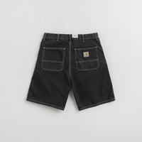 Carhartt Simple Shorts in Heavy Stone Washed Black thumbnail