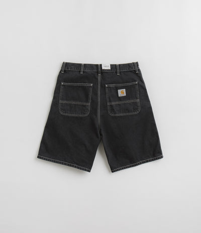Carhartt Simple Shorts in Heavy Stone Washed Black