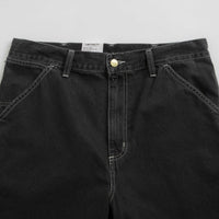 Carhartt Simple Shorts in Heavy Stone Washed Black thumbnail