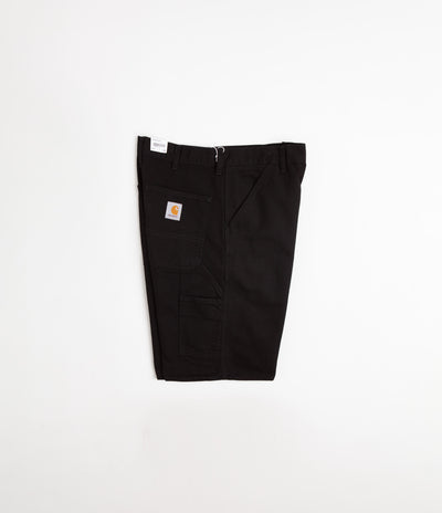 Carhartt Single Knee Shorts - Black Rinsed