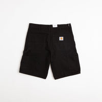 Carhartt Single Knee Shorts in Black Rinsed thumbnail