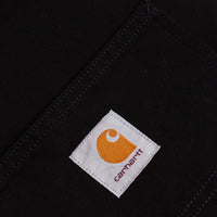 Carhartt Single Knee Shorts in Black Rinsed thumbnail