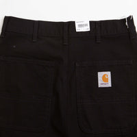 Carhartt Single Knee Shorts in Black Rinsed thumbnail