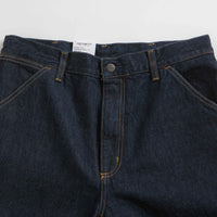 Carhartt Single Knee Shorts - Rinsed Blue thumbnail