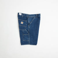 Carhartt Single Knee Shorts - Stone Washed Blue thumbnail