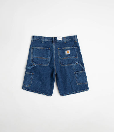 Carhartt Single Knee Shorts - Stone Washed Blue