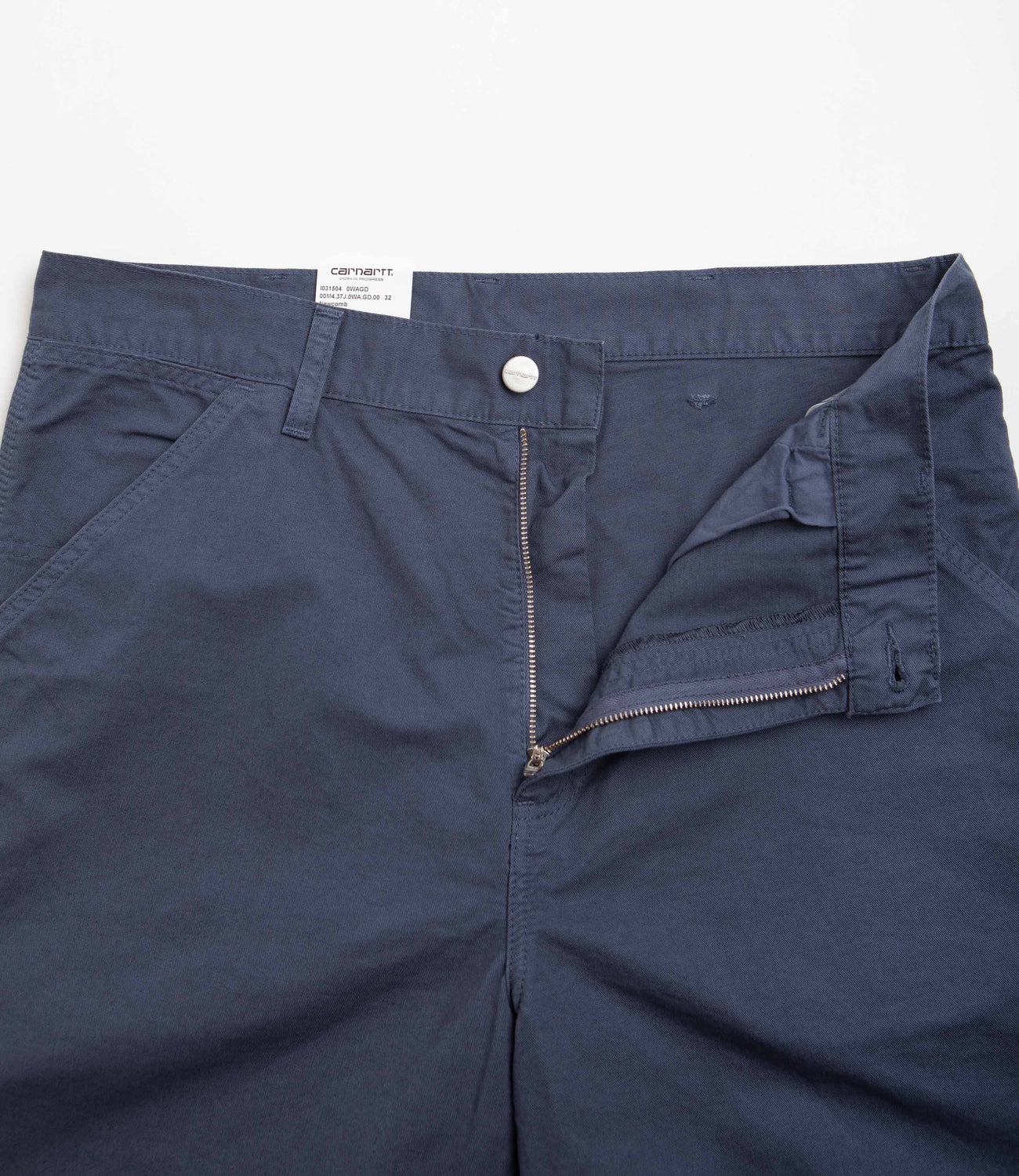 Carhartt Single Knee Shorts - Storm Blue | Flatspot