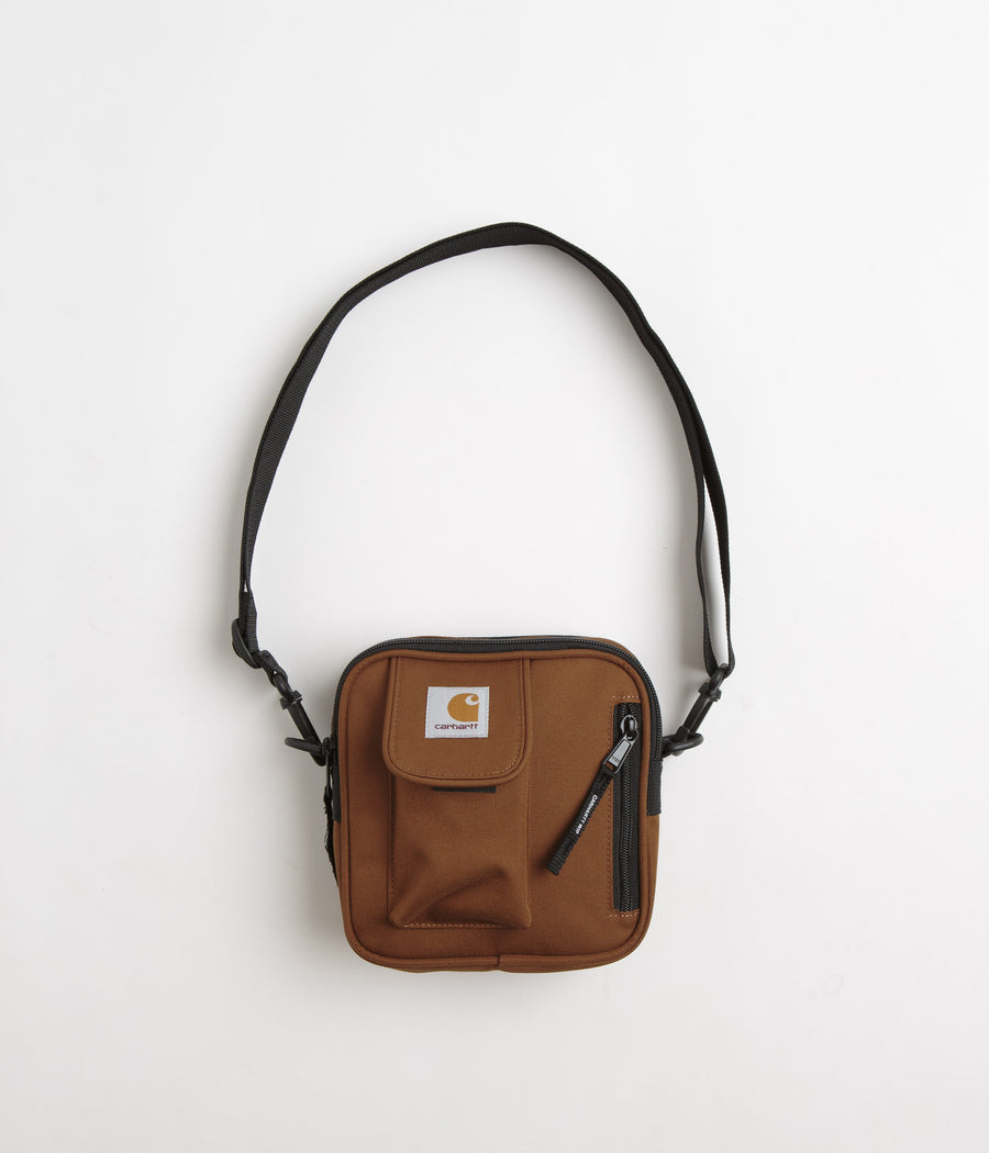SOHO Leather Chain Shoulder Bag Purse Black 336752 - Deep Hamilton Brown