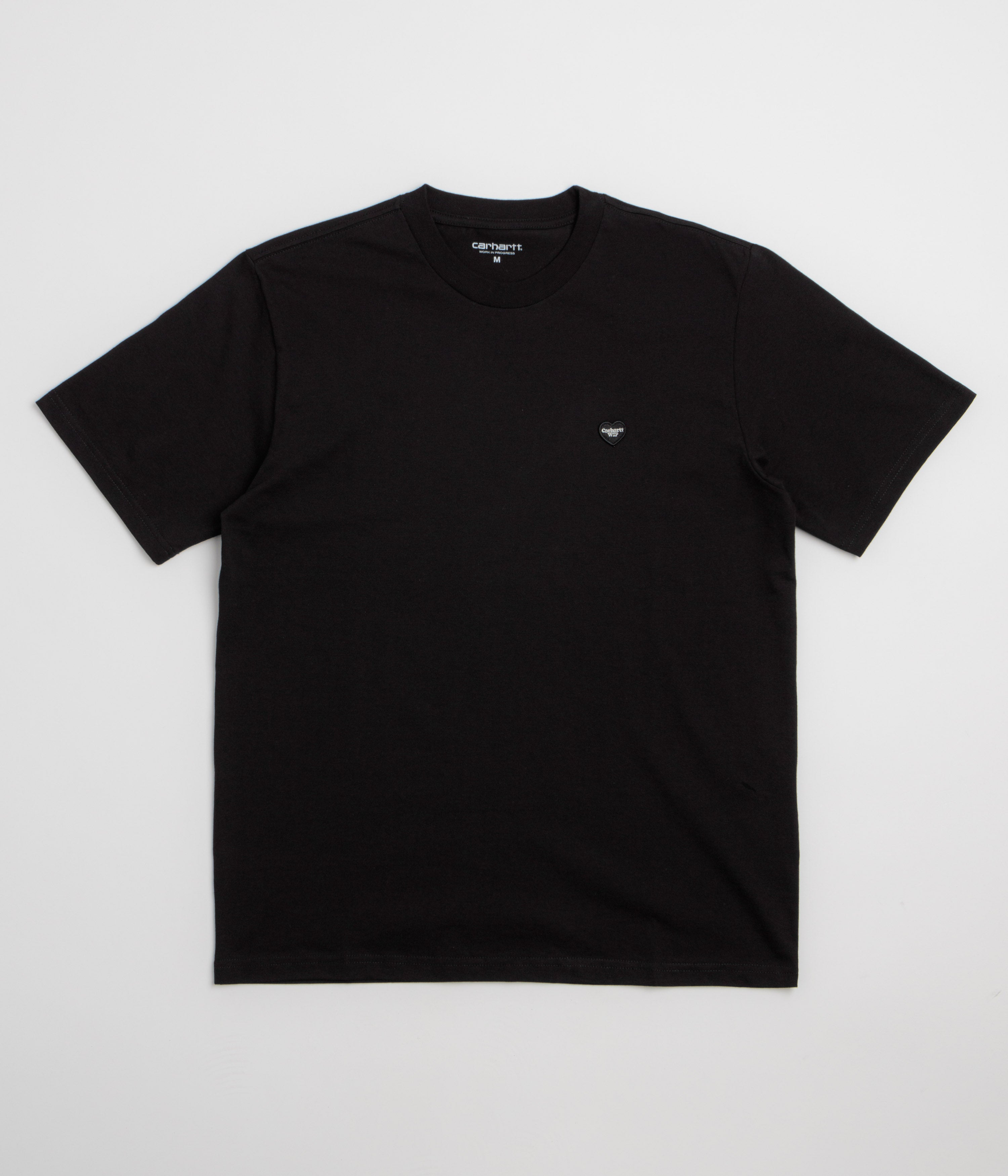 Carhartt Small Heart T-Shirt in Black and Black