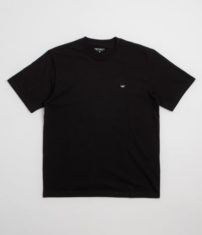 Carhartt Small Heart T-Shirt - Black / Black