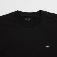 Carhartt Small Heart T-Shirt - Black / Black thumbnail