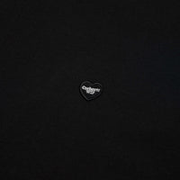 Carhartt Small Heart T-Shirt - Black / Black thumbnail