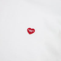 Carhartt Small Heart T-Shirt - White / Red thumbnail