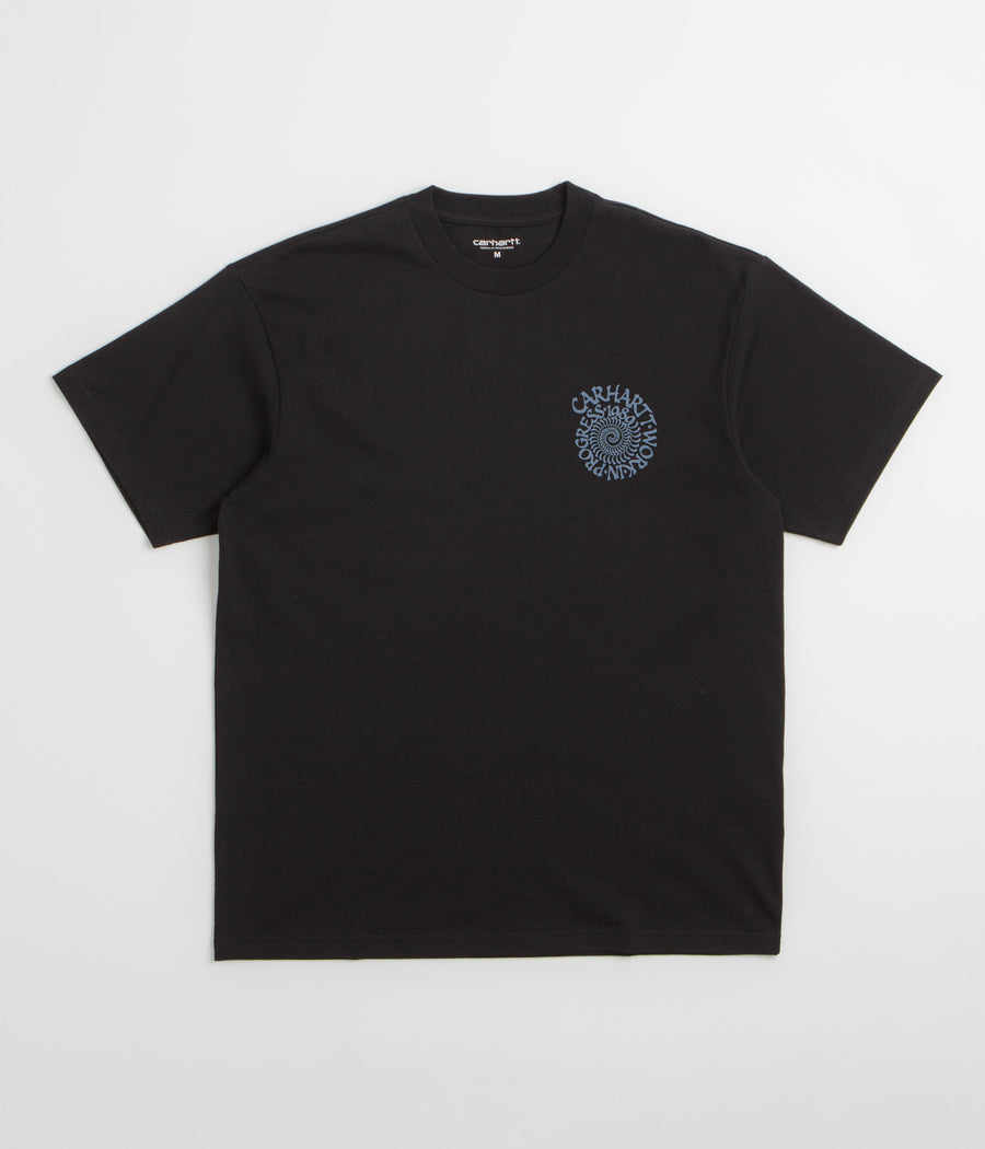 Carhartt Spirals T-Shirt in Black