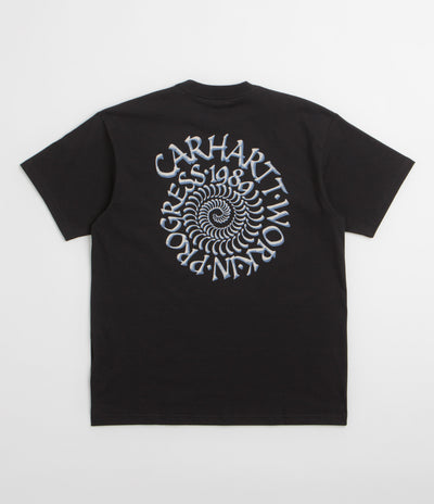 Carhartt Spirals T-Shirt in Black