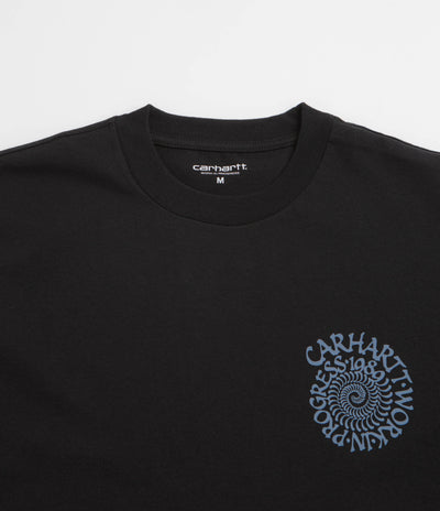 Carhartt Spirals T-Shirt in Black