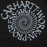 Carhartt Spirals T-Shirt in Black thumbnail