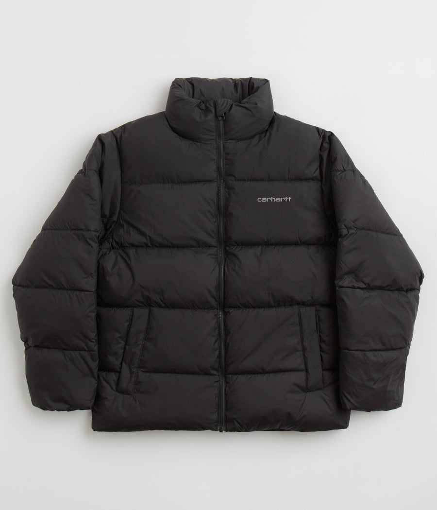 Carhartt Springfield Jacket in Black and Misty Grey