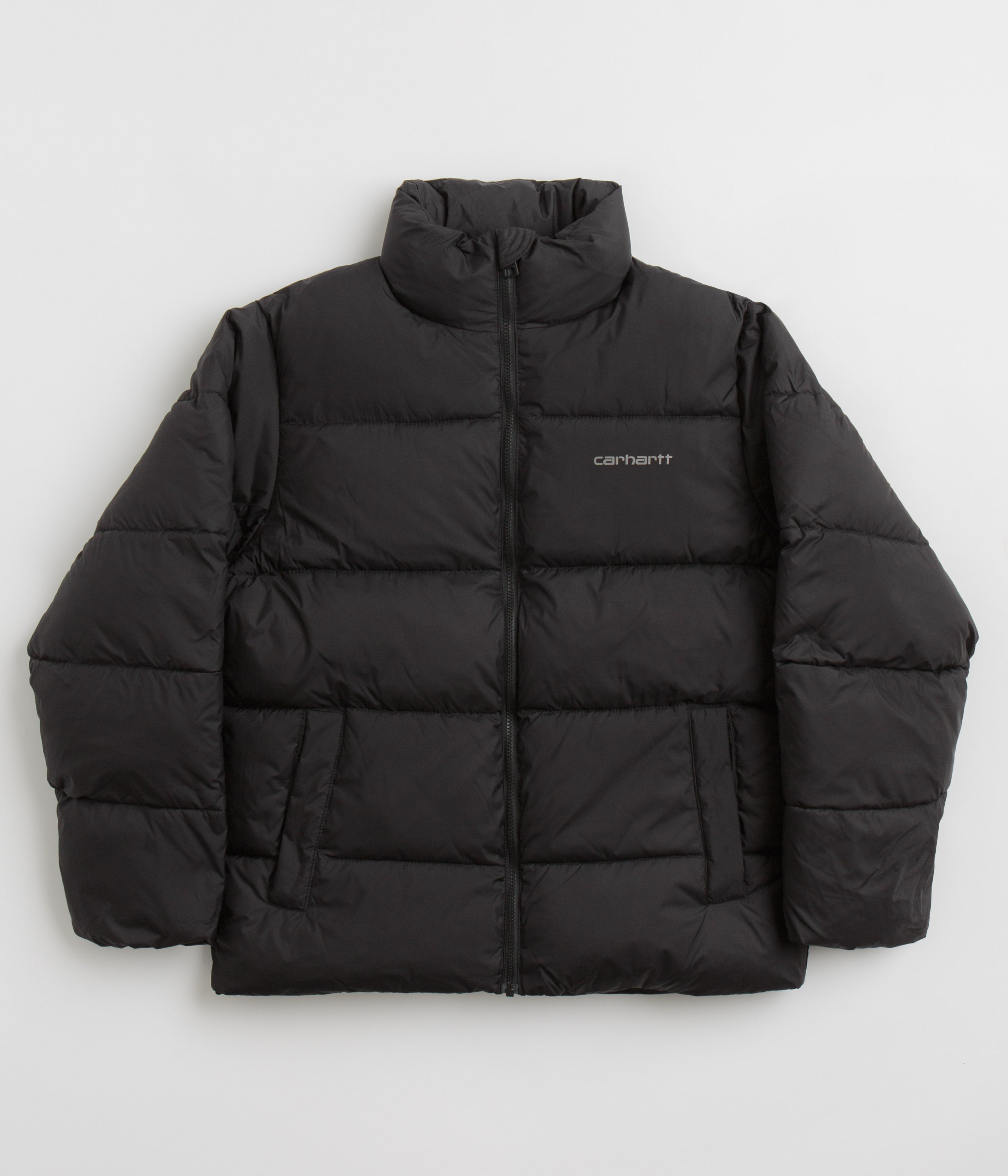 Carhartt Springfield Jacket - Black / Misty Grey | Flatspot