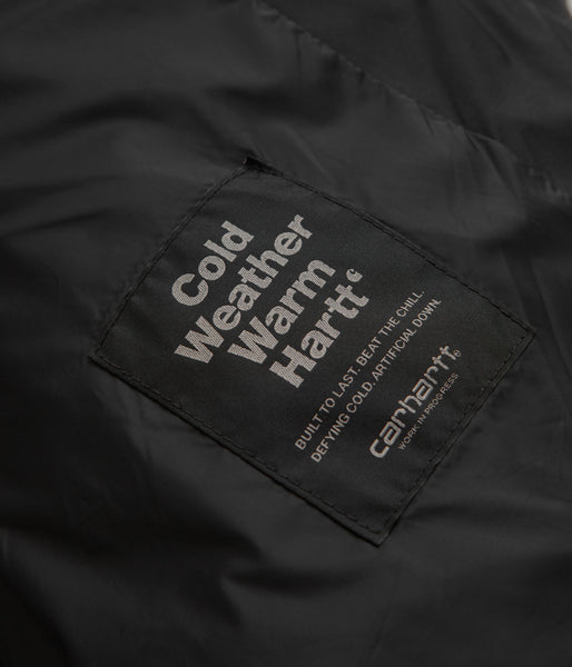 Carhartt Springfield Jacket - Black / Misty Grey | Flatspot