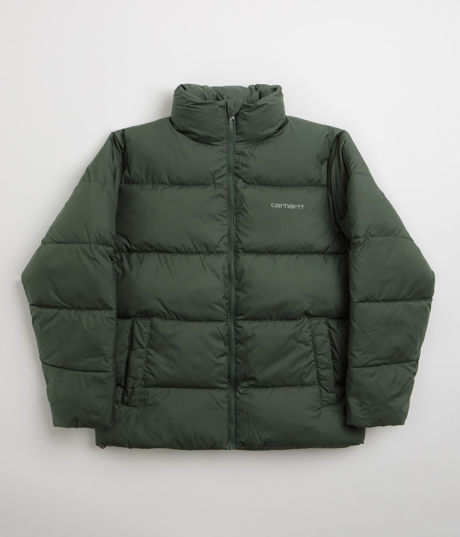 Carhartt Springfield Jacket in Sycamore Tree and Duck Green