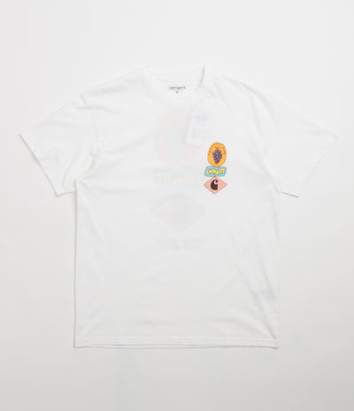 Carhartt Stacked Grapes T-Shirt in White