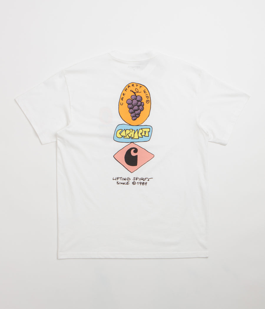 Carhartt Stacked Grapes T-Shirt in White