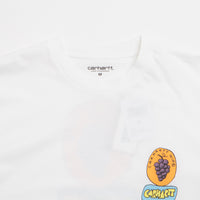Carhartt Stacked Grapes T-Shirt in White thumbnail