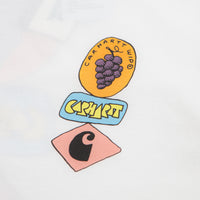 Carhartt Stacked Grapes T-Shirt in White thumbnail