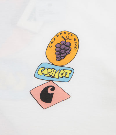 Carhartt Stacked Grapes T-Shirt in White