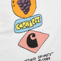 Carhartt Stacked Grapes T-Shirt in White thumbnail