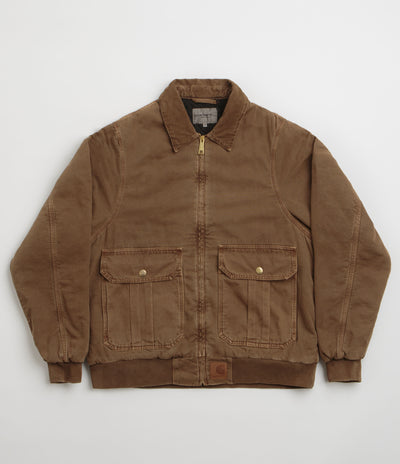 Carhartt Stanton Jacket in Chocolate and Chocolate