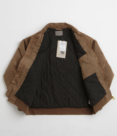 Carhartt Stanton Jacket in Chocolate and Chocolate