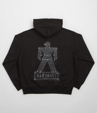 Carhartt Stargazer Hoodie in Black and White