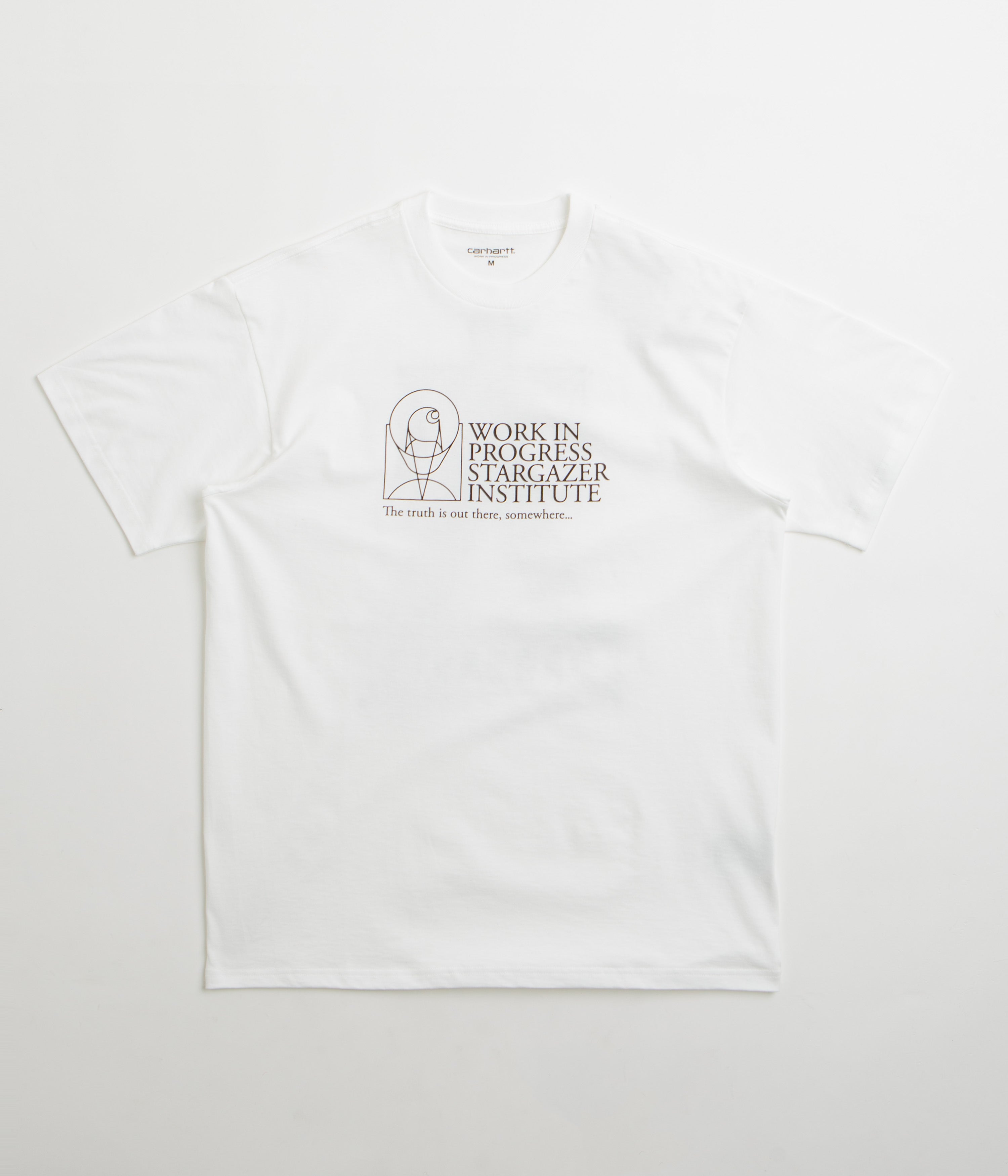 Carhartt Stargazer T-Shirt in White and Black